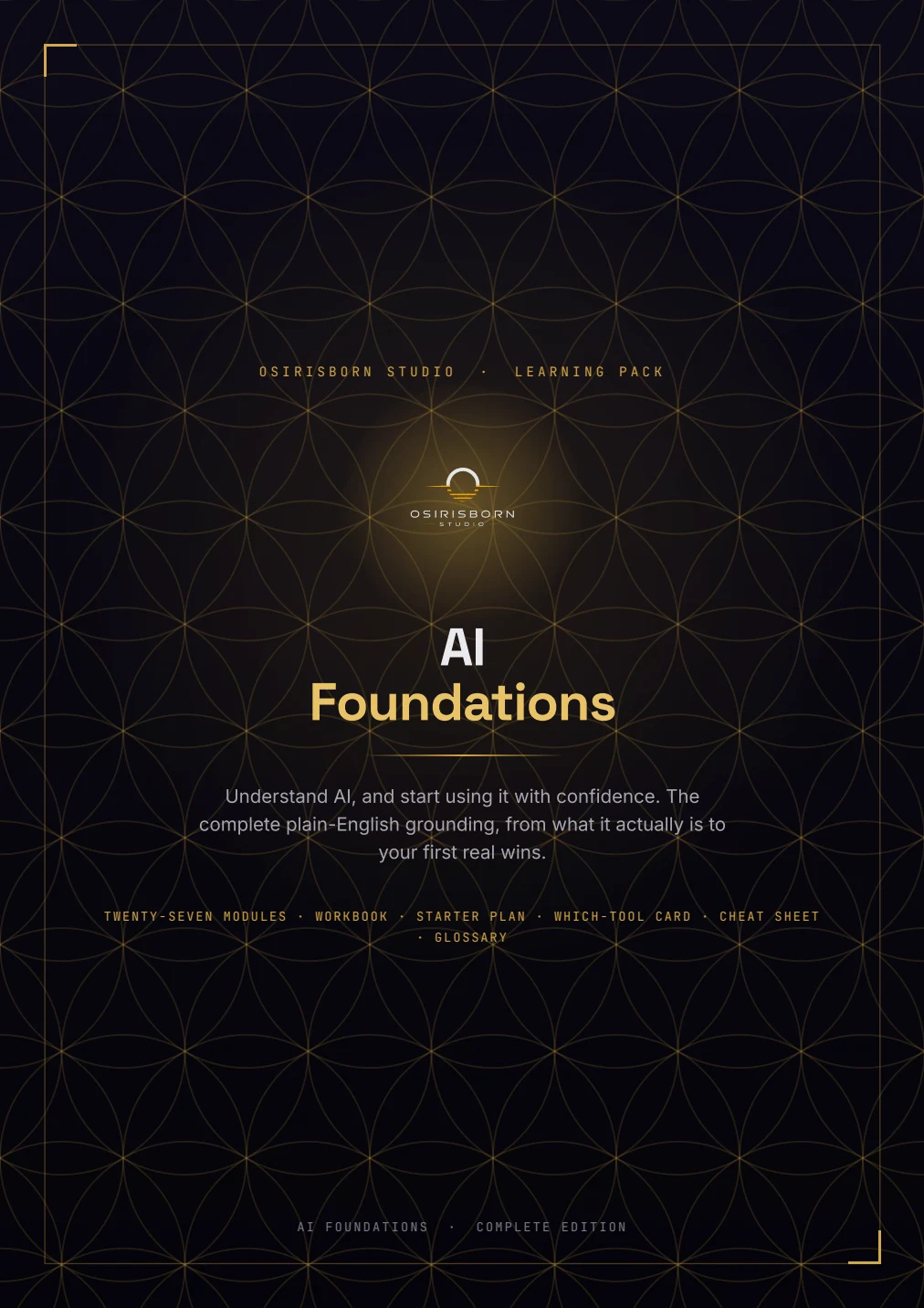 AI Foundations cover